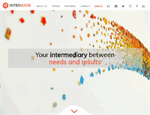 Tablet Screenshot of intermade.lu